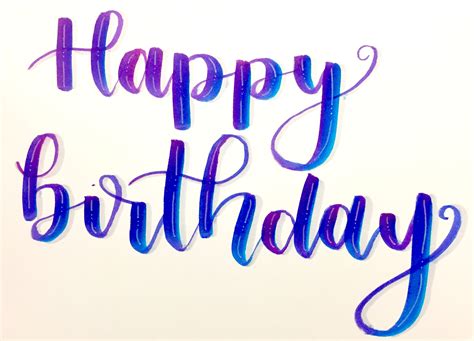 happy birthday calligraphy|happy birthday calligraphy images.